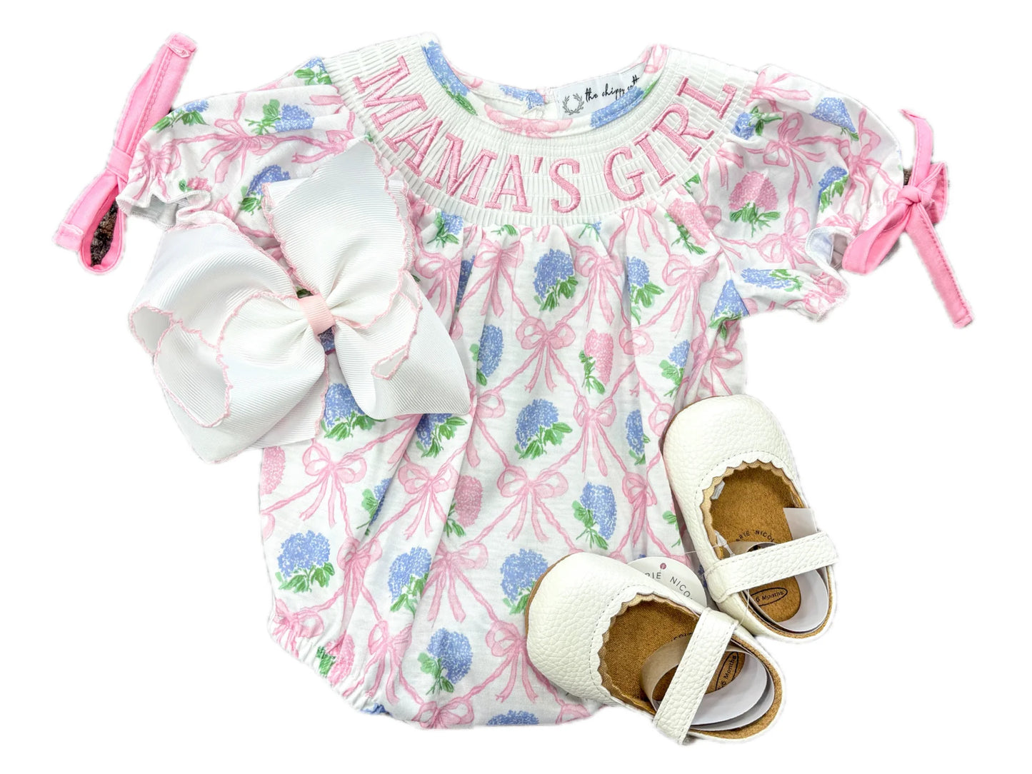 Mama’s Girl Hydrangea Smock Bubble Or Dress