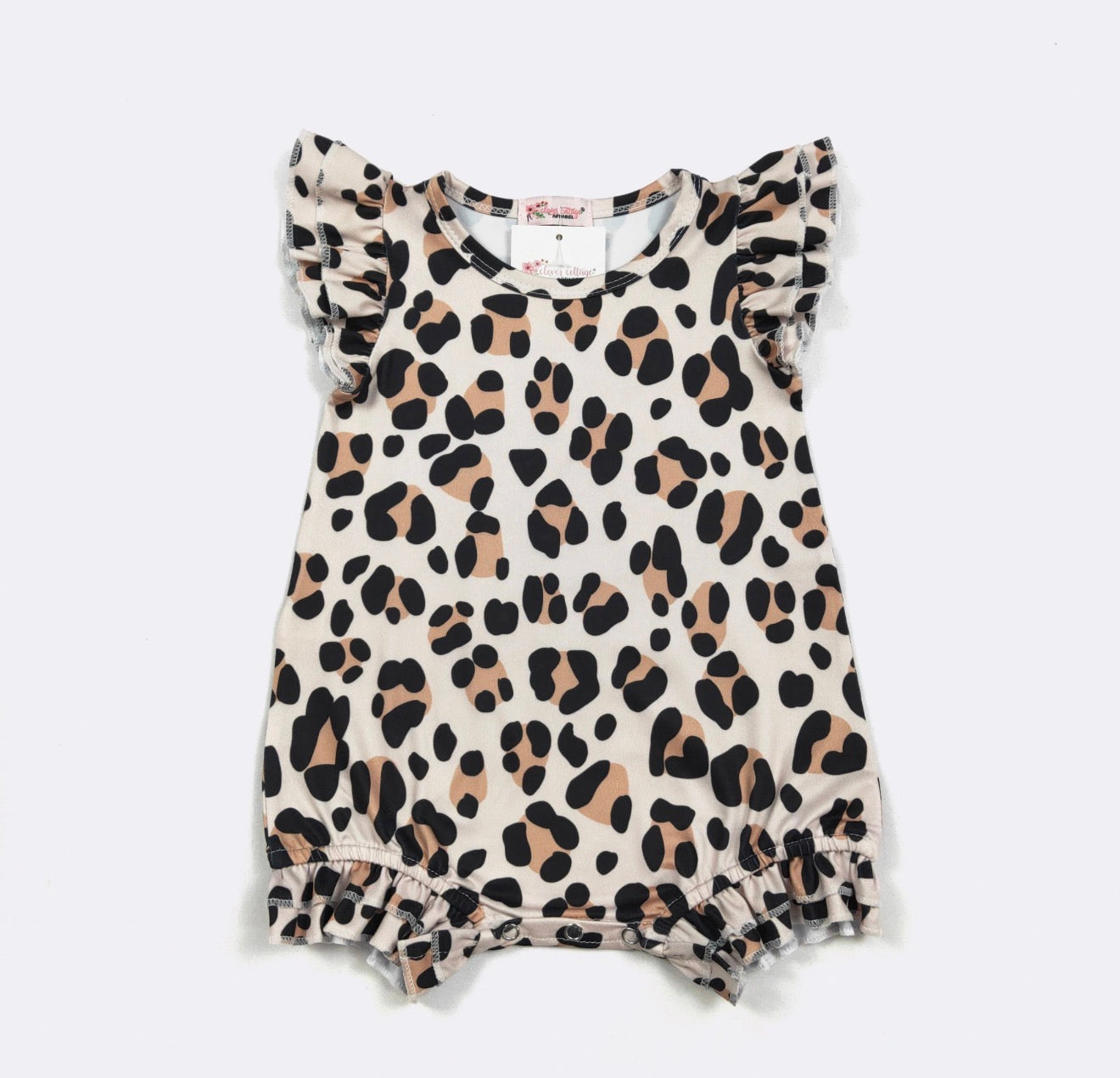 Leopard Baby Romper