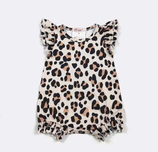Leopard Baby Romper