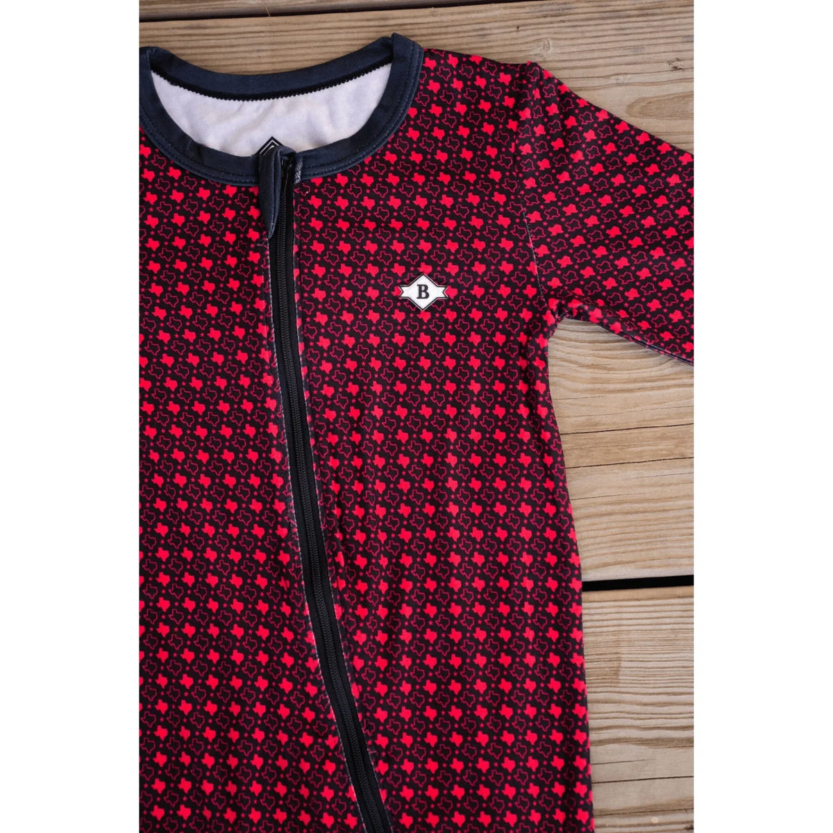 Baby BURLEBO Full Zip Convertible Pajamas- Wreck ‘Em