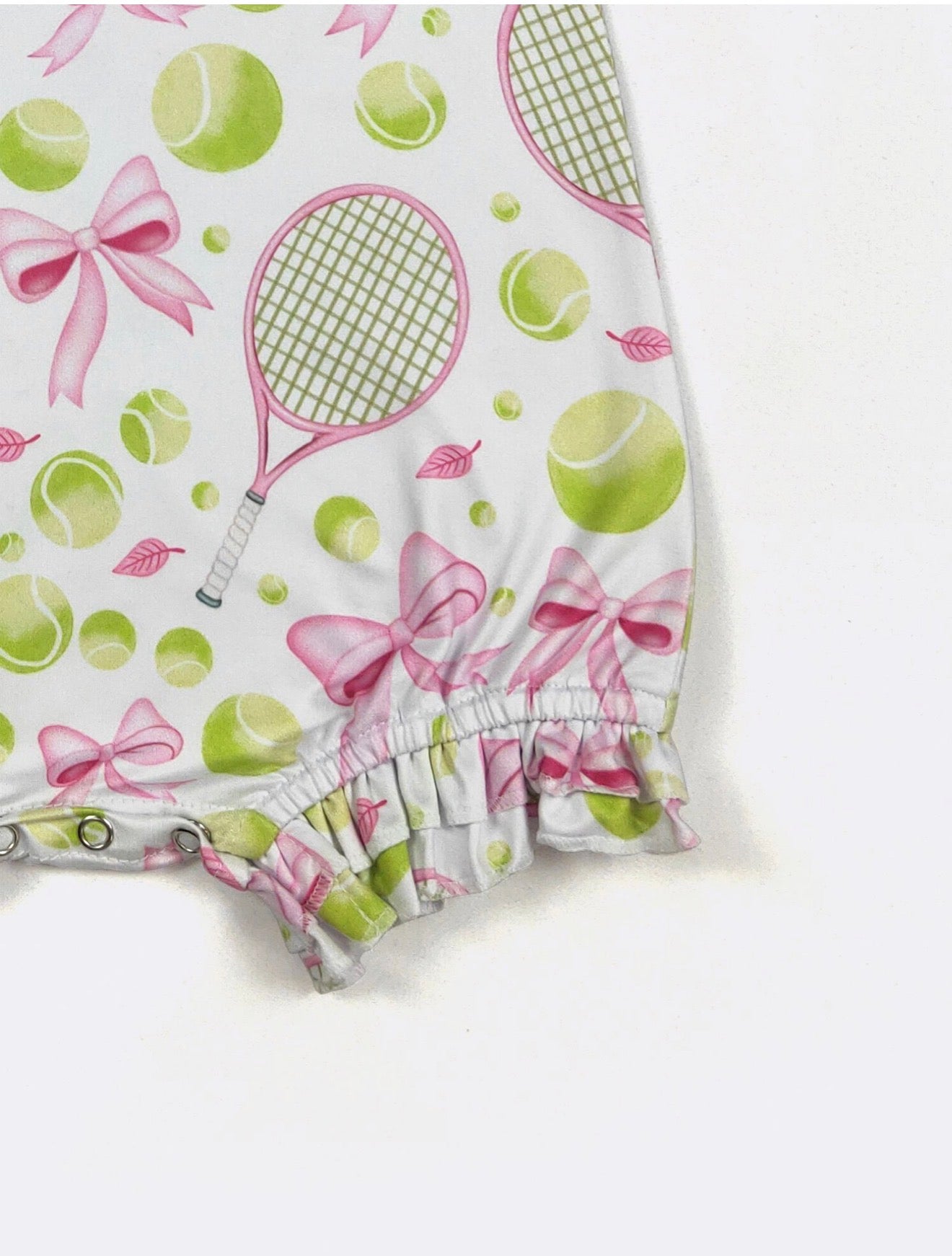 Preppy Tennis Baby Romper