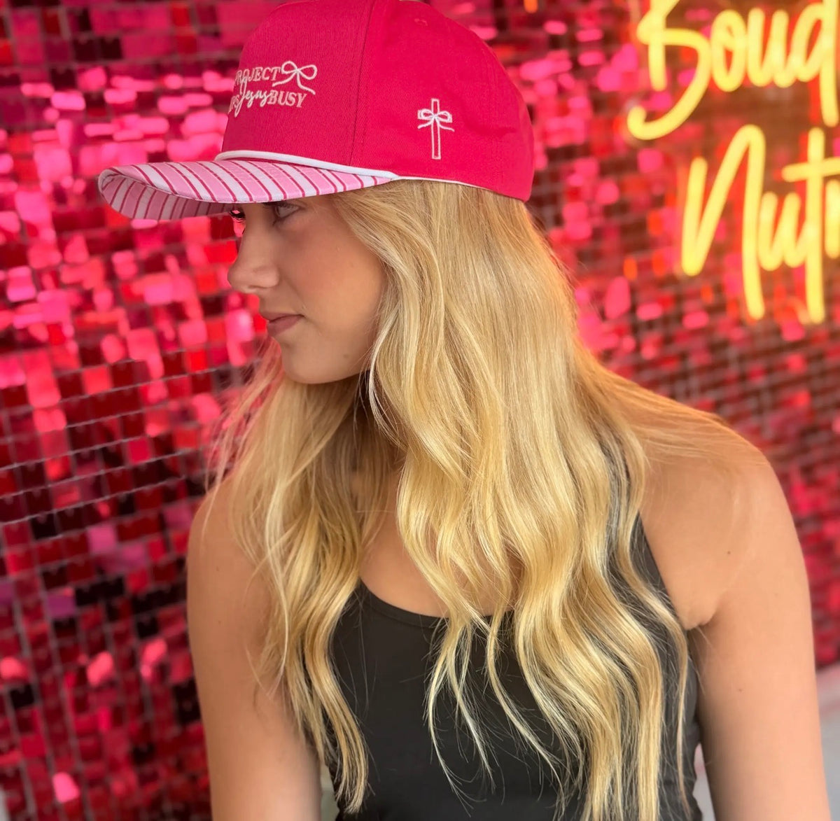 Keeping Jesus Busy Trucker Hat