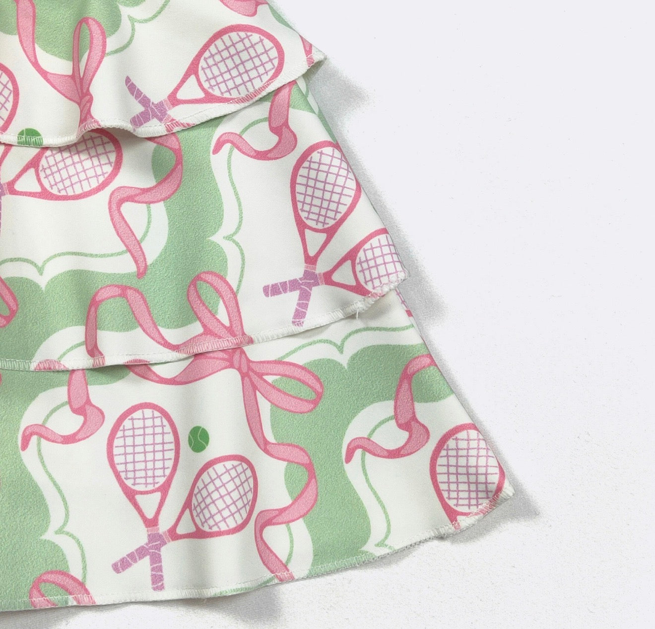 Tennis Ruffle Girls Skort Set